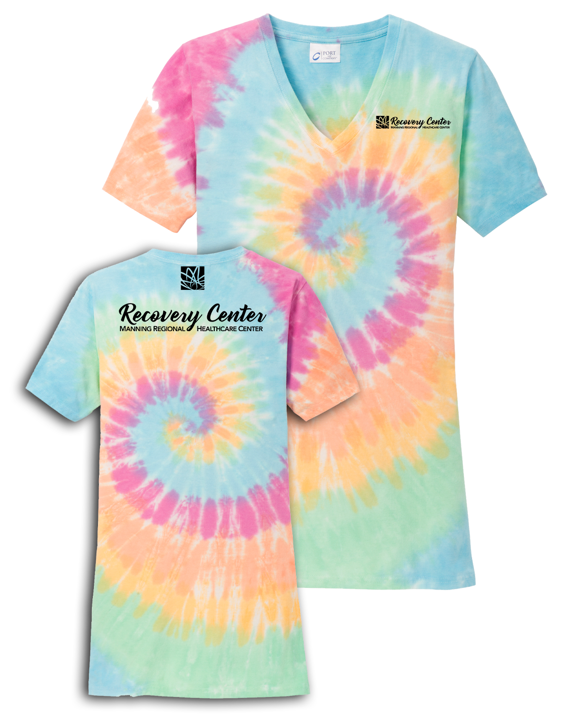 Manning Regional Healthcare Women's Tie Dye T-Shirt