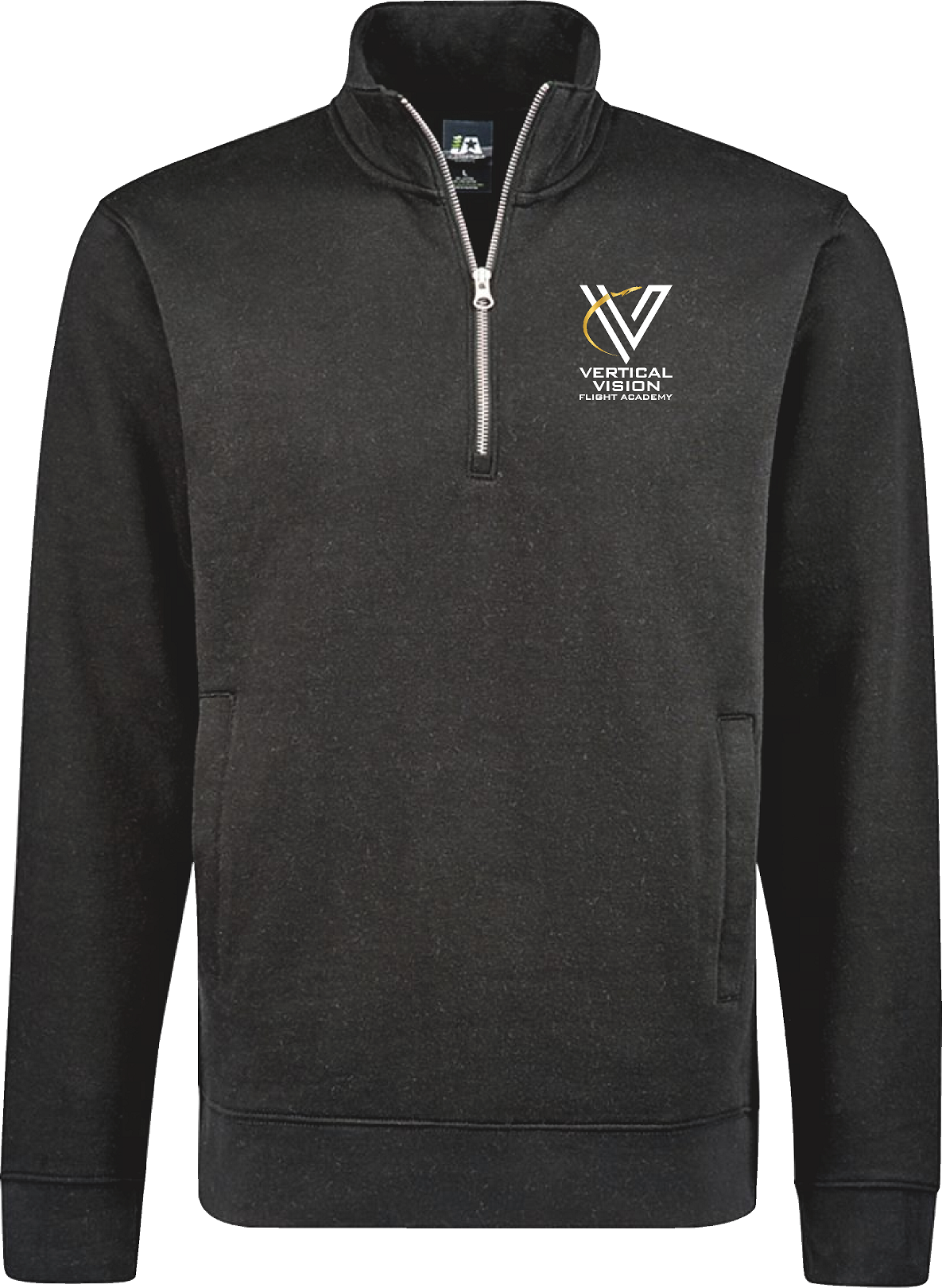 Vertical Vision Fleece Quarter-Zip Sweatshirt