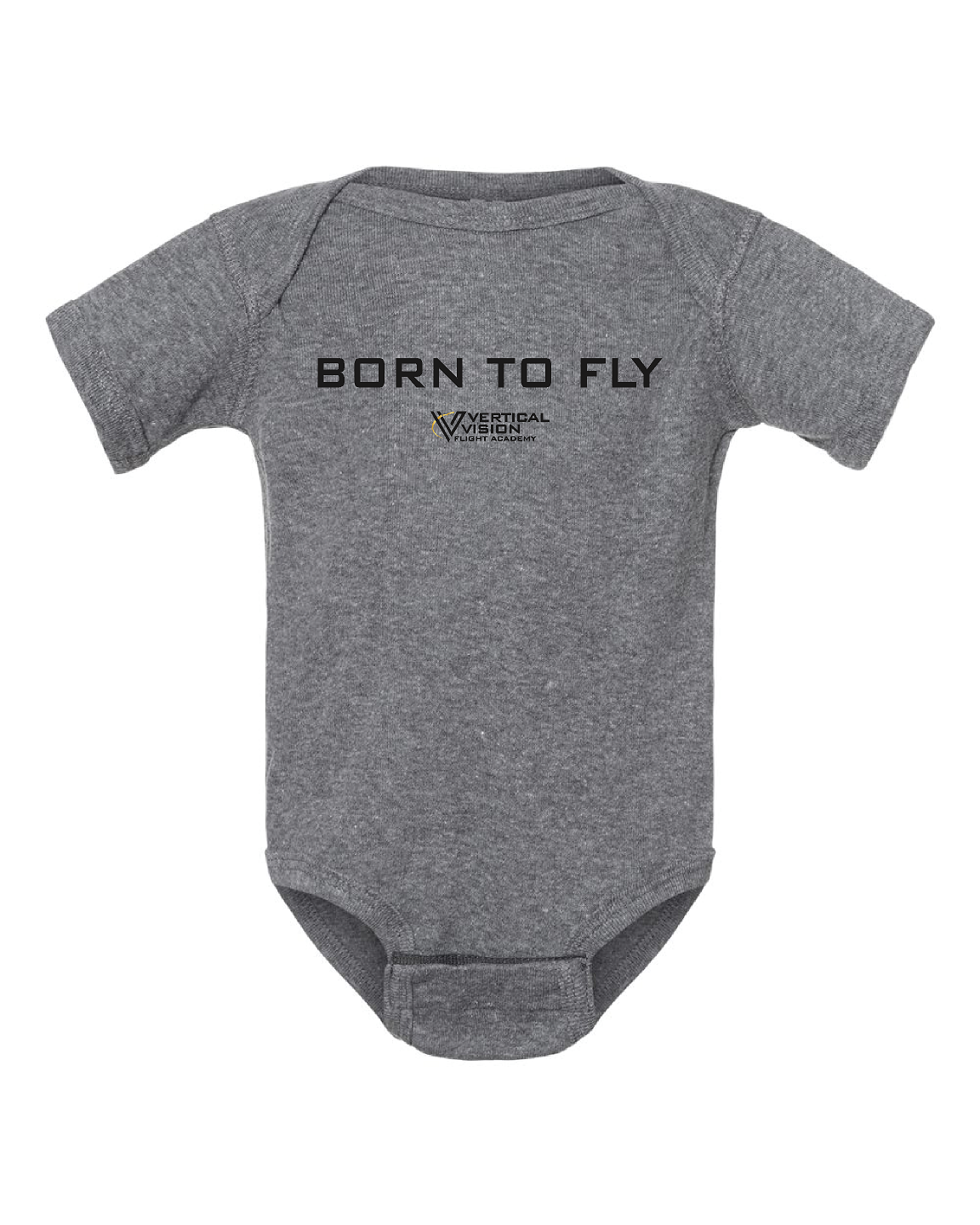 Vertical Vision Infant Baby Rib Bodysuit - Image 2