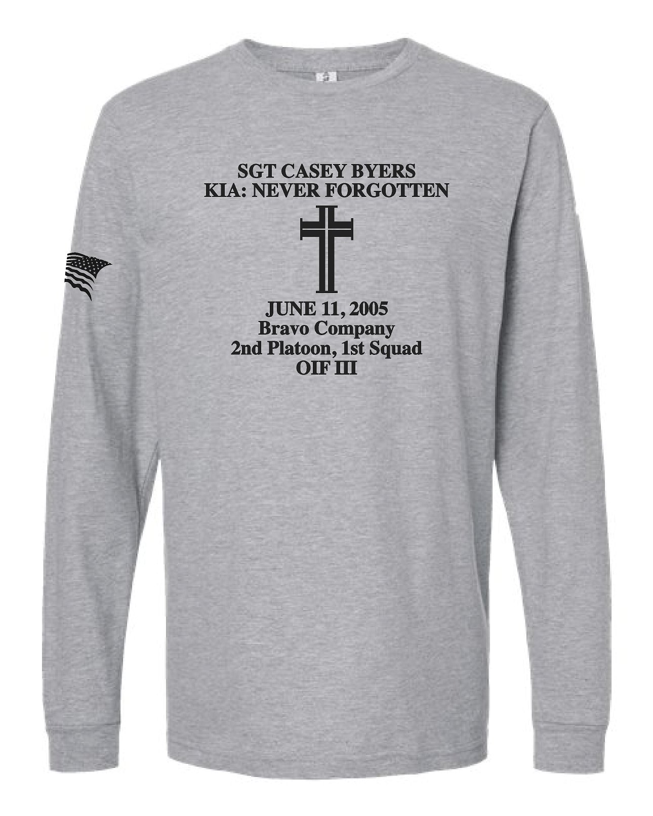 Remembering Casey Jersey Long Sleeve - Image 5