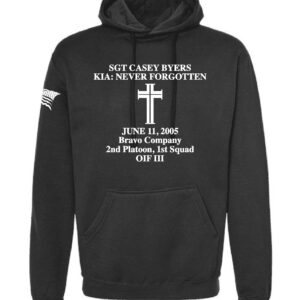 Remembering Casey Fleece Hooded Sweatshirt