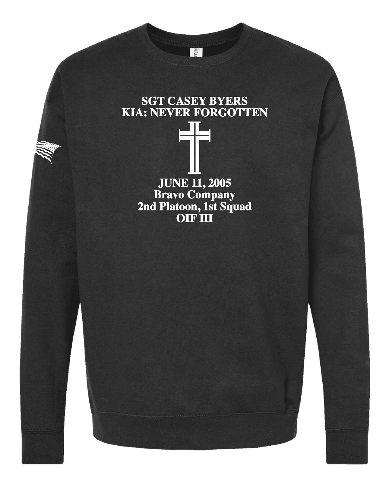 Remembering Casey Fleece Crewneck Sweatshirt