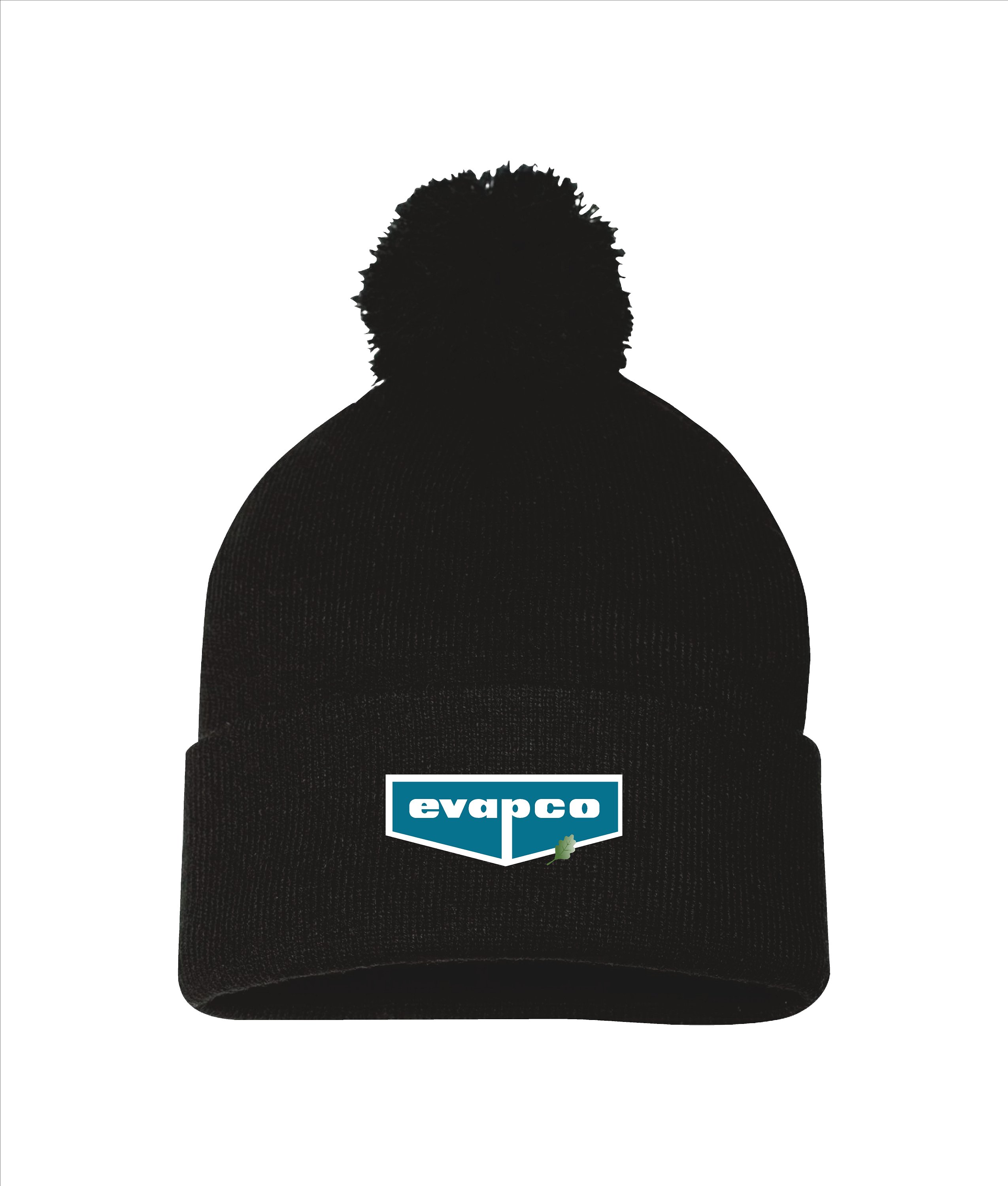 Evapco Pom Pom Cuffed Beanie
